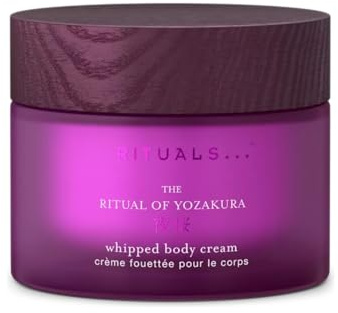 Rituals The Ritual of Yozakura Crema Corporal, Hidratante Complejo Moisture Lock Complex, 48 horas, cereza japonesa de mayo, ámbar y tarros de cristal