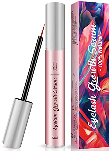 Wimpernwachstumsserum, Professionelles ohne Hormone Lash SerumWimpernwachstumsserum Wimpern- und Augenbrauen-Enhancer-Serum, Wimpernwachstums-Booster-Wimpernserum für reizfreies Wachstum（5）