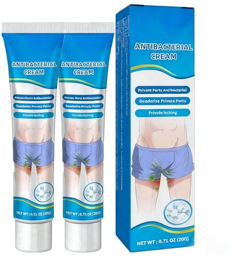 Crema Antibacteriana Privada,2 Piezas Crema Calmante,De Rápida Absorción,No Graso,Proporciona Hidratación a la Piel