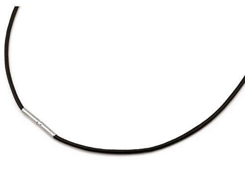 Boccia Damen-Collier Leder, Black 0805-0240