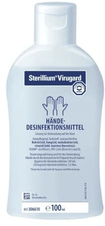 20 x 100ml Sterillium Virugard Hygiene Händedesinfektion Desinfektionsmittel