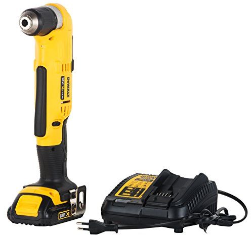 DeWalt DCD740C1-QW Trapano ad angolo a batteria, 2 velocità, 18V, 1.5 Ah