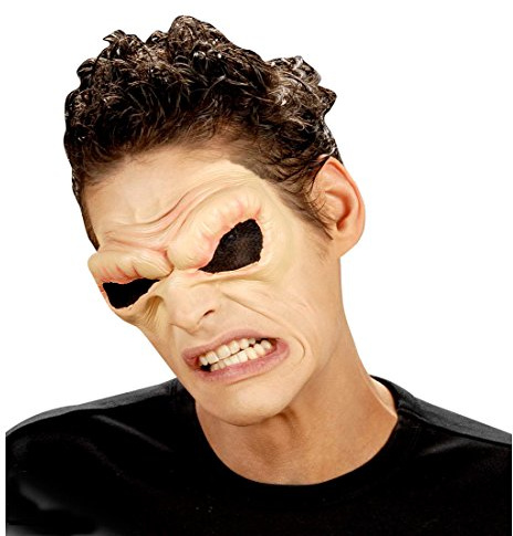 NET TOYS Teufel Augen FX Effekte Halloween hautfarben Teufelsaugen Dämon Satan Monster Augen Alienaugen Kostüm Zubehör