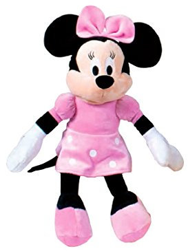 Minnie Mouse Plüschtier, rosa (Famosa 760011895), 12 x 7 x 34