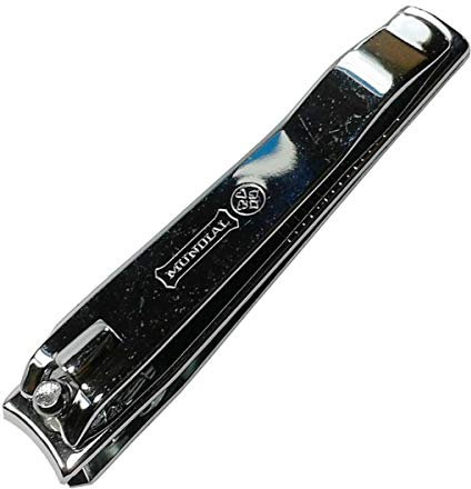 Mundial Tagliaunghie classico in acciaio al carbonio placcato nichel, World S/A, argento (121BL)