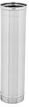 UTILFER CANNA FUMARIA TUBO ACCIAIO INOX AISI 304 MT 1 x 0,5 mm -TUTTE LE MISURE- (DIAMETRO 200)