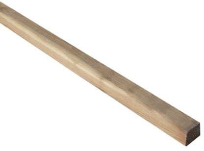 Catral Liston de Madera 300 cm para Jardín Terraza y Exterior 300X12X3 CM | Listón De Madera Aulo Stick Nortene, Protección Solar Estética En Jardín Y Terraza, Resistente Y Duradero Para Uso Exterior