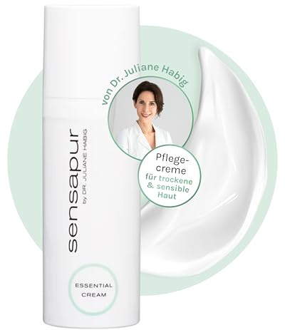 Sensapur® Essential Cream 50 ml I Age Control Gesichtscreme I Reichhaltige, hocheffektive Feuchtigkeits- und Pflegecreme für Tag & Nacht I High-Tolerance & Perfect Melt Formeln für alle Hauttypen