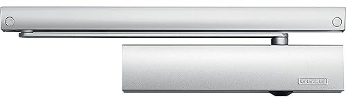 Türschließer TS 5000 ECline, EN 3-5 mit Gleitschiene, silber