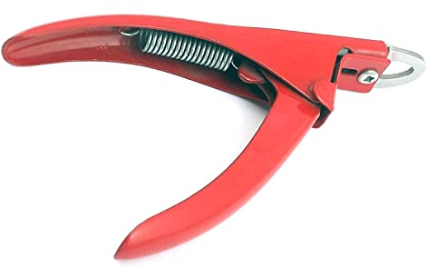 AAProTools Red Stainless Steel Pet Dog Cat Nail Toe Claw Clippers Scissors Trimmer Cutter Grooming Tool