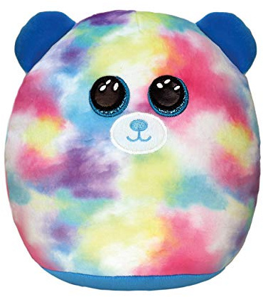 TY TY 39298 Boos Hope Bär-Squish-A-Boo 20cm, Mehrfarbig