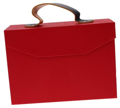 Alipis Geschenkverpackungsbox Mit Griff Für Party Und Geburtstag Wiederverwendbare Aufbewahrungsbox Für Hochzeitsgeschenke Und Souvenirs