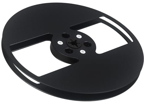 Ersatz-Rolle aus Aluminium, 17,8 cm, 6,35 mm Spule auf Spule, 2-Loch-Modell, Sounddeck-Modell