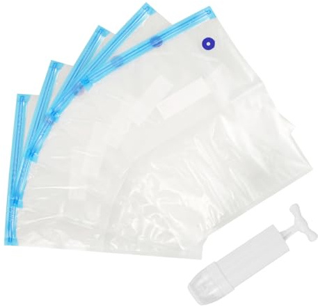 GLEAVI Sacs Sous Vide Pour Aliments Emballage Hermétique Pour Cuisine Sacs De Conservation Réutilisables Lavables Et Compatibles Avec Congélateur Et Micro-ondes