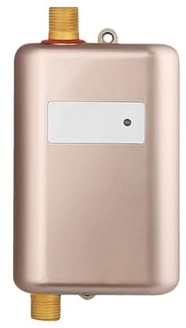 Scaldabagno Elettrico Istantaneo Senza Serbatoio IPX4 Impermeabile 0,04 Pa For Lavaggio Doccia/bagno/cucina Ampiamente Applicato(Gold)