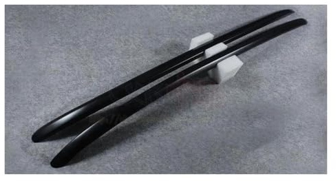 Galeries de toit Barres De Toit Pour Macan 2019 2020 2021 2022 Rails Barres De Porte-bagages Barres De Barre Supérieure Racks Rail Boxes Cross Barres Rail(Noir)