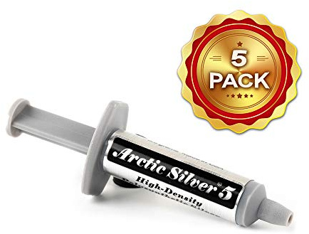 Arctic Silver 5 Thermal Compound 3.5 Gram (Pack of 5) AS5-3.5G X5