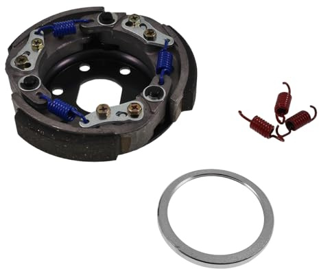 2EXTREME Tuning Sport Kupplung 110mm einstellbar kompatibel mit CPI, AGM | 3-Backen-Racingkupplung, 50ccm 2-Takt, Code 1E40QMB, 2 Sätze Federn; kompatibel mit ATU Explorer Race GT50, Keeway, Generic