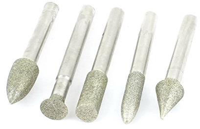 sourcing map 5 pcs 60 mm Länge Schleifstifte Bit Schleifstifte Set | 6 mm Schaft