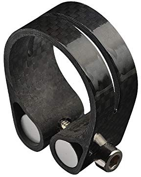 Yaruijia Collier de serrage en carbone pour tige de selle de vélo 34,9 mm et 31,8 mm pour pièces de tige de selle de 31,6/27,2 mm (31,8 mm)