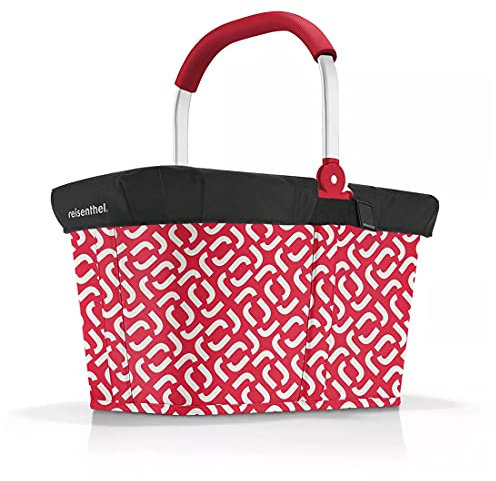 reisenthel Gilching Angebot Einkaufskorb carrybag Plus passendes Cover Sichtschutz Abdeckung (signature red)