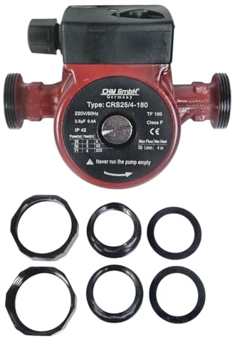 3-Stufige Zirkulationspumpe CRS25/4-180 CHM GmbH® 50l/min Förderhöhe 4m