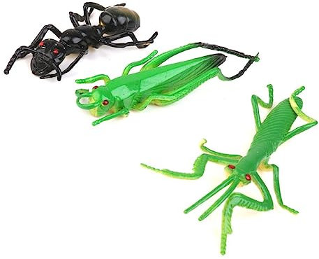 BESTonZON 24 Pièces Jouet Insecte Trucs de fête modèle Chiffres réalistes Jouets d'insectes réalistes Provisions