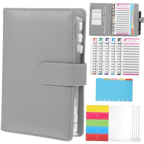 Gogogmee Ordner Budgetplaner -ordner -challenge-buch Sparordner Sparbuch Geldsparbuch Geldsparordner Budgetordnerbuch Planerbuch Umschlag Sparbuch