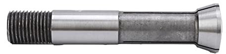Baxnore Grinding Machine Collet, High Accuracy M20 Thread Chuck, High Hardness Fixed Collet, Elastic Collet Replacement for Milling Lathe Tool (8mm)