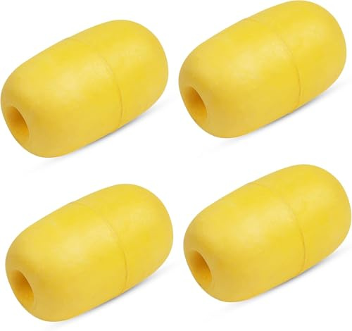 SHADDOCK Lot de 4 bouées flottantes marine pour bateaux, pièges à crabes, marqueurs, bouées, ski, flotteurs pour bateaux, piscine, kayak, pêche au crabe, trail Dock (Y30-4 pièces)