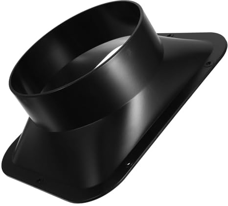 LIFKOME Connettore Flangia Abs per Condotto Aria Quadrato, Resistente Alta Pressione, Facile Collegamento, per Installazioni e Riparazioni Sistemi di Ventilazione