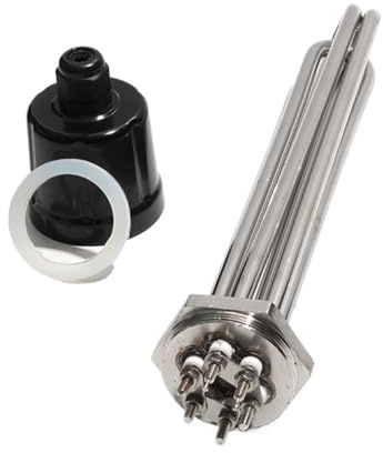 Tuyau De Chauffage, Compatible Avec SNDHEATER, Chauffe-eau Électrique Rapide DN32 DN40, 220 V, Filetage 304SS, Thermoplongeur Liquide 3 KW(DN32,4.5KW 210mm)
