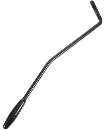 Cabilock Brazo de Trémolo Simple Negro para Guitarra Eléctrica Rosca de 6 Mm, Barra de Vibrato Metálica, Accesorio Compatible para Sistemas de Puente, Uso Profesional en Instrumentos Musicales