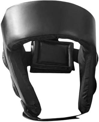 ZYIHNIRB Casco Protettivo da, Casco da Allenamento con Protezione Completa, Protegge Fronte E Orecchie E Offre Protezione al Viso per Bambini E Uomini Che, Ragazzi Neri