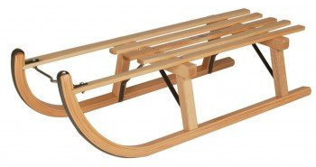Ress Schlitten Holzrodel Davos, 90 cm