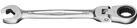 TONE Ratchet Ring Wrench Ratcheting Spanner Head Flex Head Set RMFQ-13 13mm