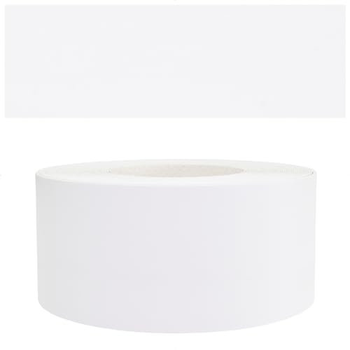 Mprofi MT® Kantenumleimer Weiss | 45 mm x 5 m | Melamin Kantenband | Bügelkantenumleimer für Regale und Möbelplatten | Kantenumleimer mit Schmelzkleber – 099/45/5
