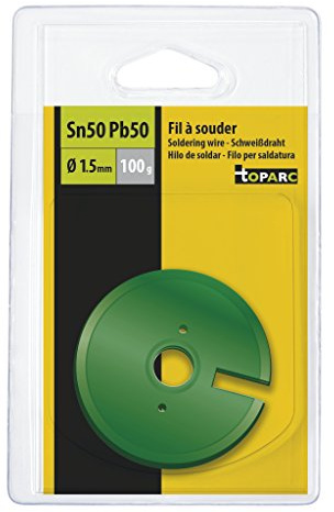 Spule mit Lötdraht - 50% Zinn - Ø 1,5 mm - 100 g
