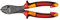 Milwaukee 932464569 VDE - Cortador diagonal (180 mm), color rojo