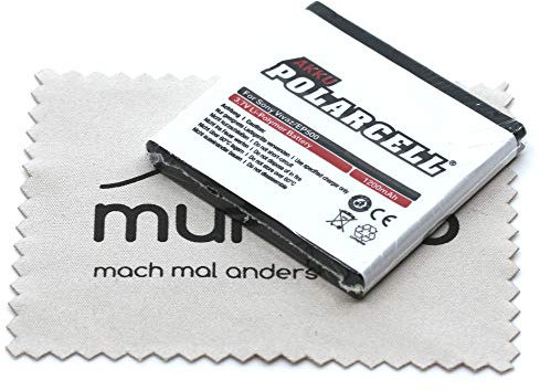 Ersatz Akku passend für Sony Ericsson Live mit Walkman Vivaz Pro U8i Vivaz U5i Xperia X8 Xperia Active Xperia mini Xperia mini pro (Ersetzt Originalakku EP500) Polarcell mit mungoo Displayputztuch