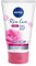 NIVEA Rose Care 3 in 1 Wash, Scrub, and Mask (150ml), All in One Face Scrub, Face Wash and Face Mask with Mineral Clay, Hyaluronic Acid and Organic Rose Water