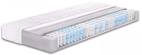 Federkernmatratze BeCo Vario Lux Greenfirst, 22 cm Komforthöhe, Made in Germany, Testurteil SEHR GUT (1,2)*, Größe:90 x 200 cm, Härtegrad:H3 (80 kg - 120 kg)