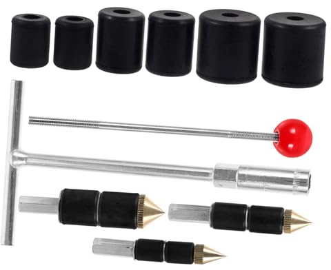 Uonlytech Llave De Tope Para Tubería De Agua Termofusible Con Pasadores De 1/2 3/4 Y 1 Pulgada Herramienta De Plomería Para Reparación De Fugas Fácil Y Versátil 6.69X3.77X0.51In