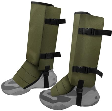 TRIWONDER Outdoor Gamaschen, wasserdichte Outdoor Gamaschen, Verschleißfeste Gaiter für Wandern, Klettern, Schneewandern, Jagd 1 Paar