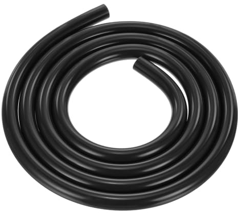 DMiotech Silicone Vacuum Line 5Ft 5/32(4mm) 3mm Wall Thickness Black | Automotive Replacement Vacuum Tubing Hose High Temperature Vacuum Tube 130 PSI Max Pressure