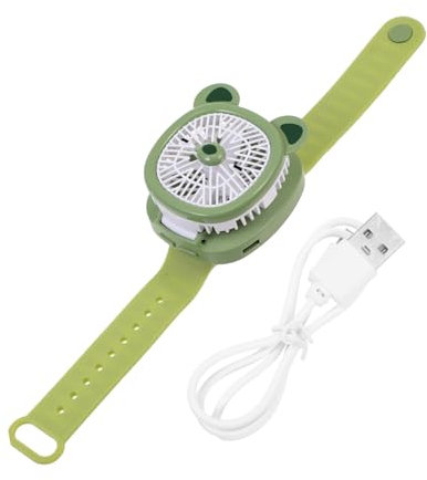 jojofuny Ventilatore Portatile Per Cartoon Usb Ricaricabile Con Cinturino Ventilatore Per Design e Ragazze