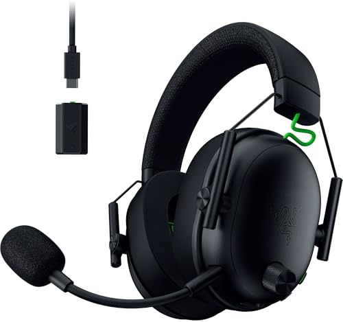 Razer BlackShark V3 Xbox S|X - Kabelloses E-Sport-Headset - Triforce 50mm Treiber - Abnehmbares Breitband-Mikrofon - HyperSpeed 2,4 GHz & Bluetooth - Surround Sound - Xbox/PC | Schwarz