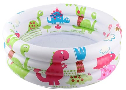 Blow Up Pool Kids - Piscina Hinchable para bebés, Piscina para niños | pequeños | Ropa de verano portátil resistente para niños dinosaurios mini piscina infantil piscina infantil con anillos
