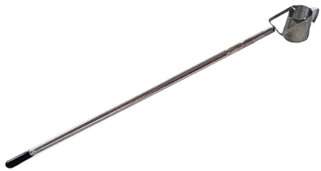 MTNBHH Échantillonneur d'eau à Longueur réglable en Acier Inoxydable 304, bécher pendulaire de 500 ML, Outil de trempage Rotatif(Silver,1.17~4m)