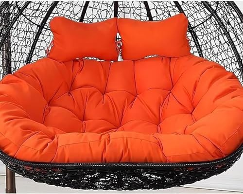 gg Stol Swing Cush 2 personer ersättning för hängande korgstol hängmatta Cush (G 130 x 110 cm 51 x 43 tum) bord och utomhussittplatser